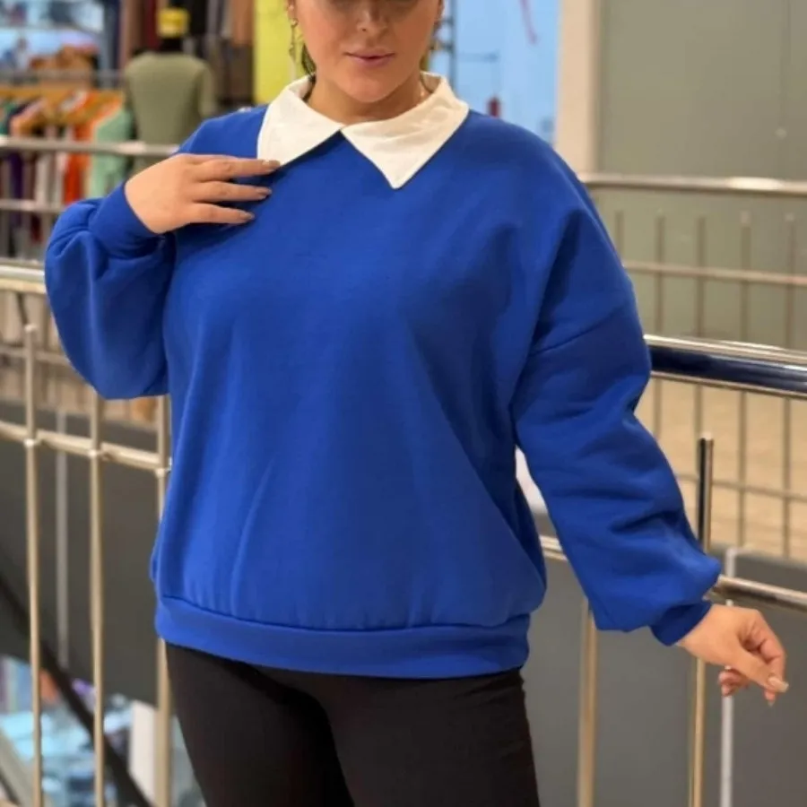 بلوز دورس یقه دار