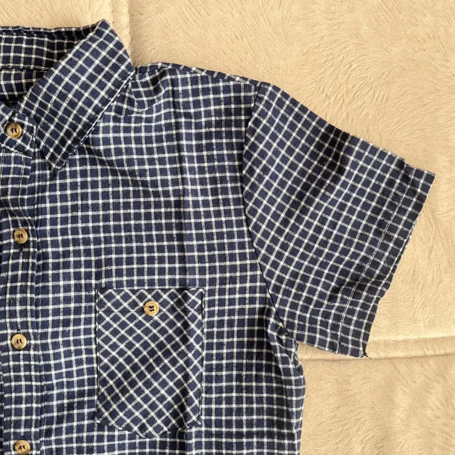 پیراهن چهارخونه