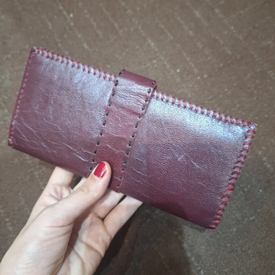 کیف چرم دست دوز