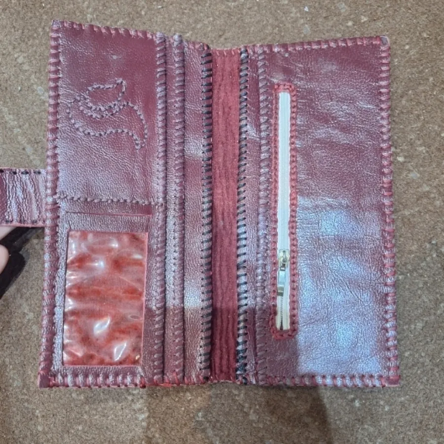 کیف چرم دست دوز