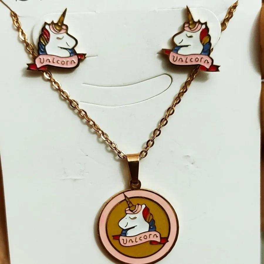 نیم ست اسب شاخدار استیل