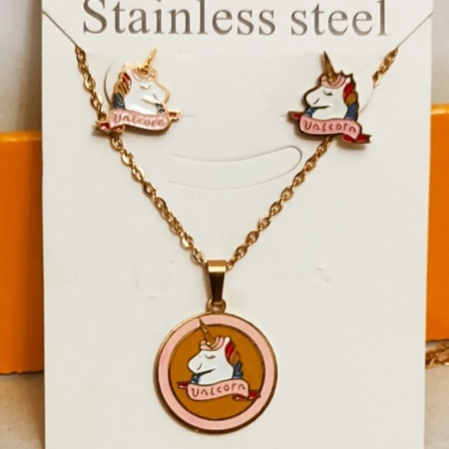 نیم ست اسب شاخدار استیل