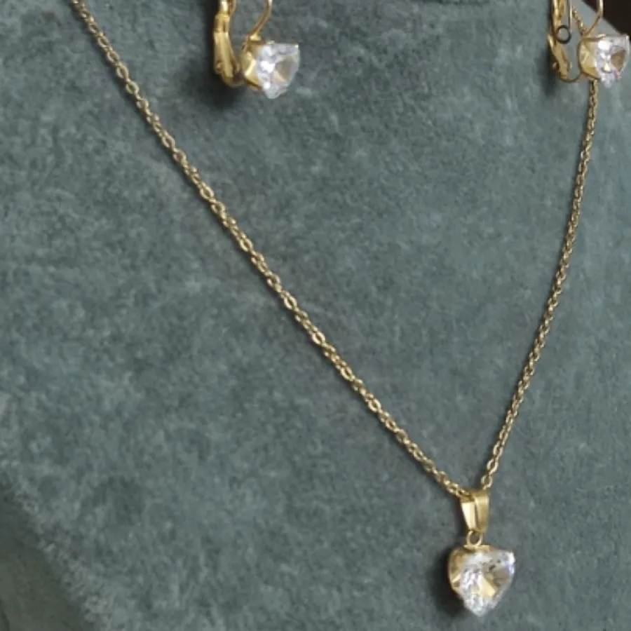 نیم ست زیبای جواهر