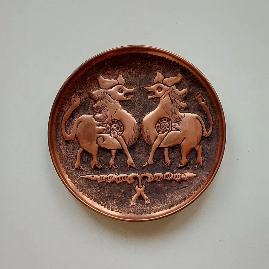 دیوارکوب مسی