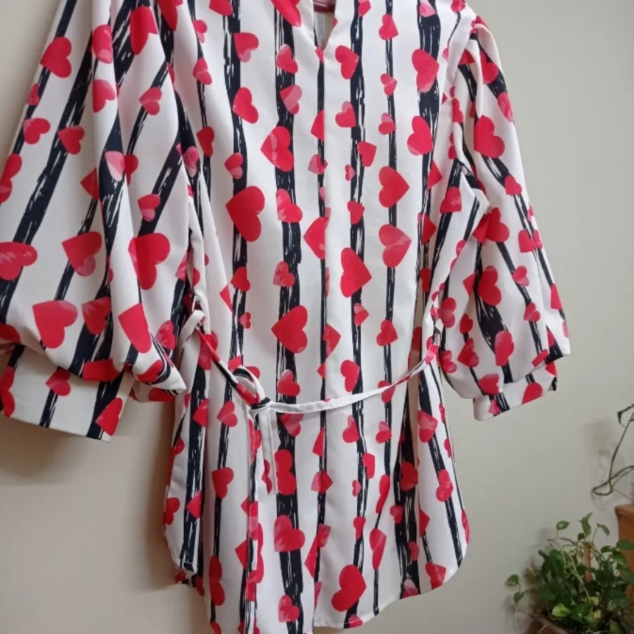 شومیز قلب قلبی