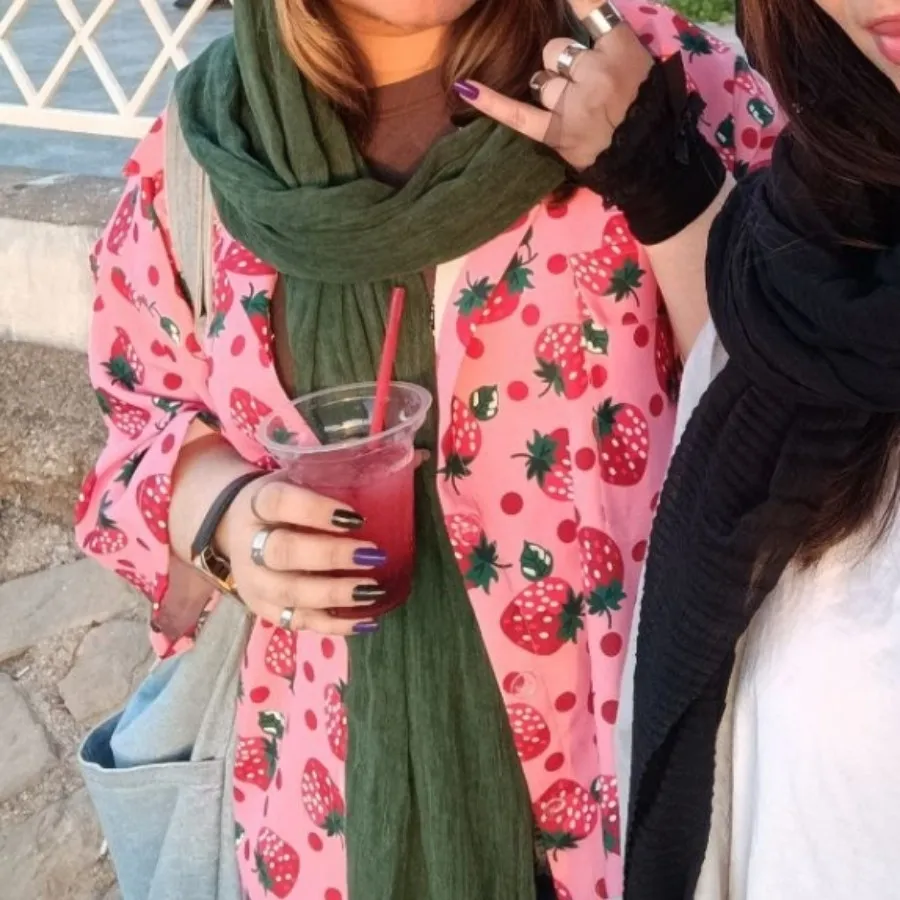 پیراهن توت فرنگی