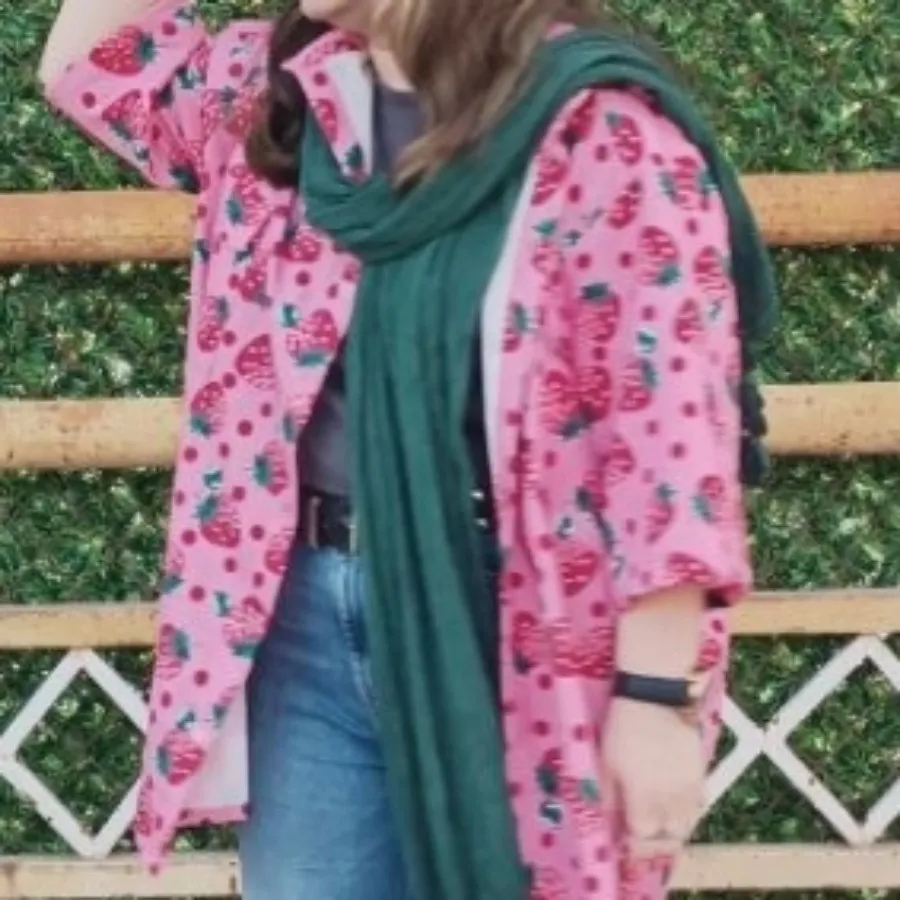 پیراهن توت فرنگی