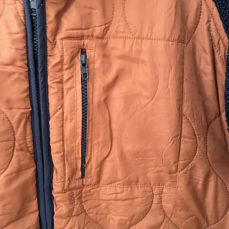 بامبر سرمه ای آجری