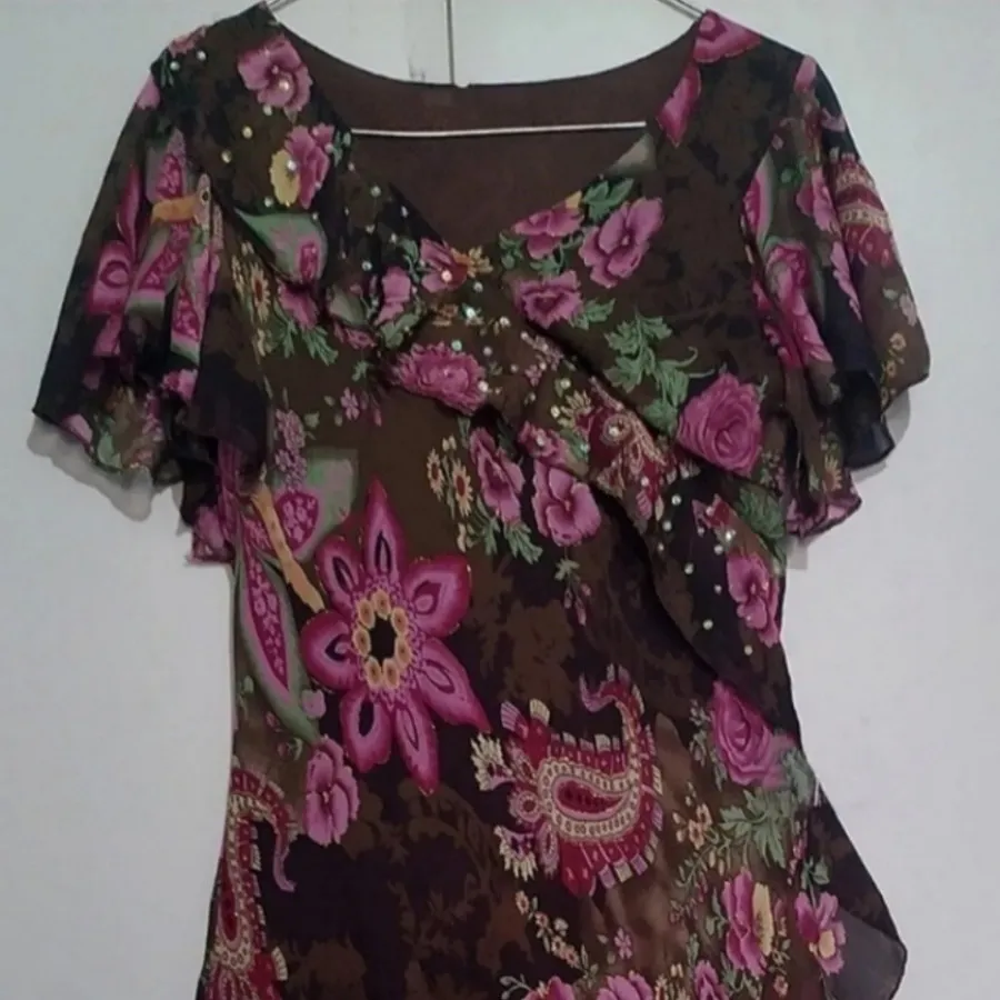 پیراهن حریر اروپایی