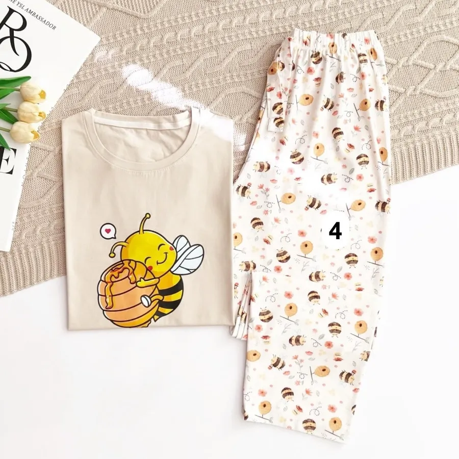 ست زنانه تیشرت شلوار