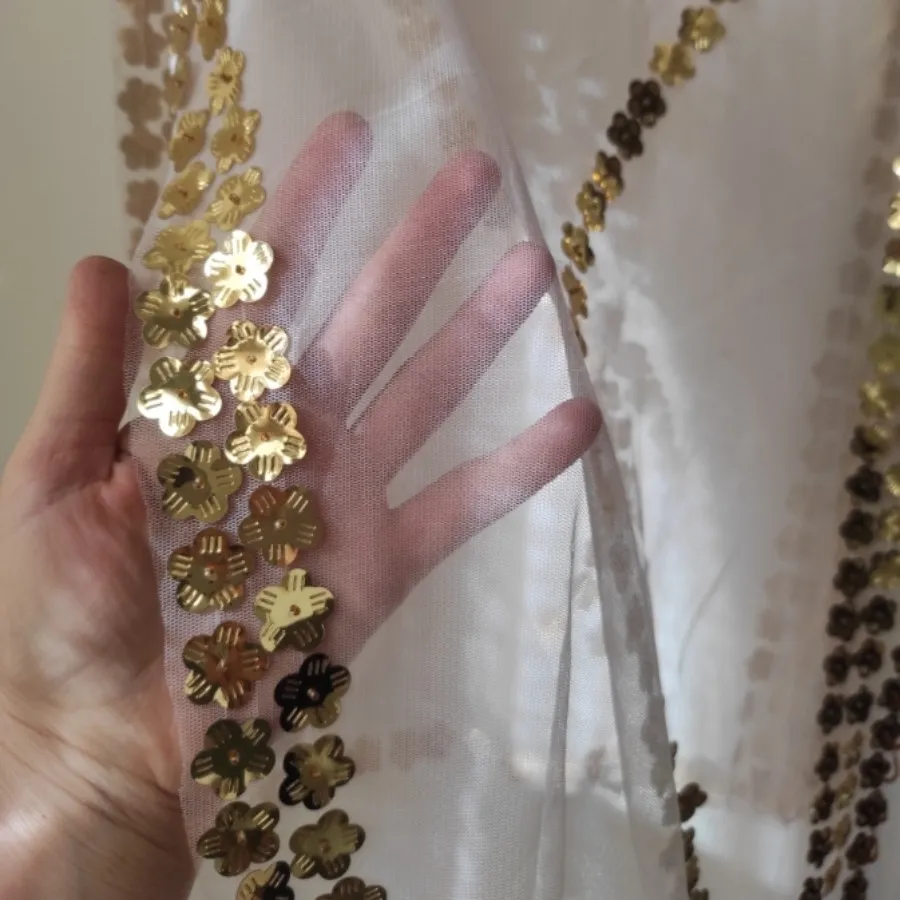 شال توری پولکی