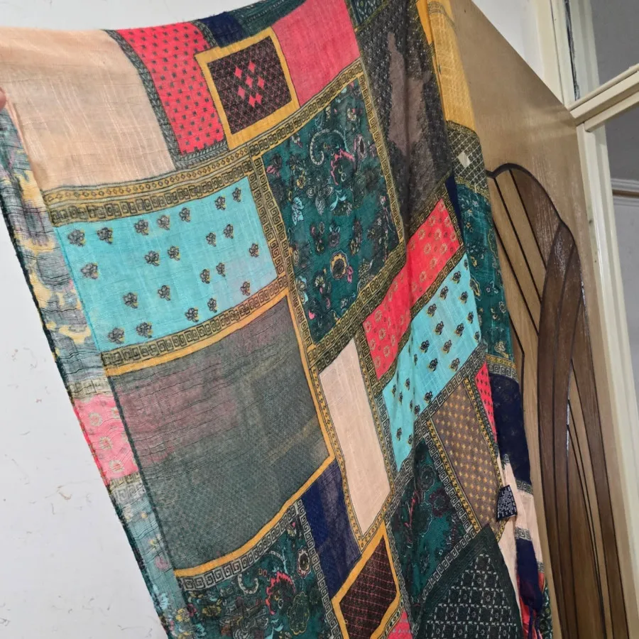 روسری نخی شالی خوشگل