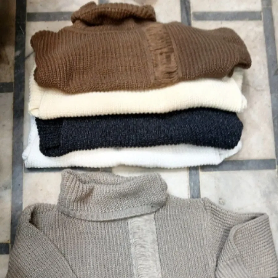 بافت کراپ یقه شل