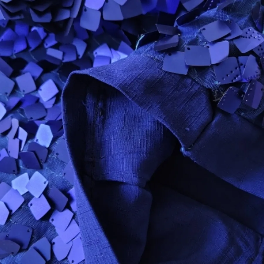 کراپ پولکی آبی