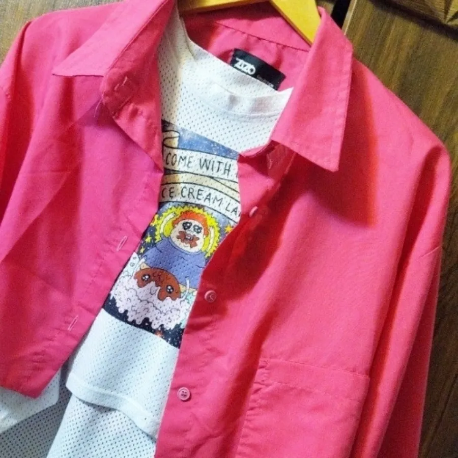 کراپ کت سرخابی