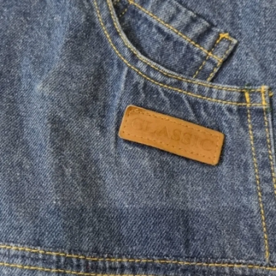 سرهمی جین زاپ دار راسته