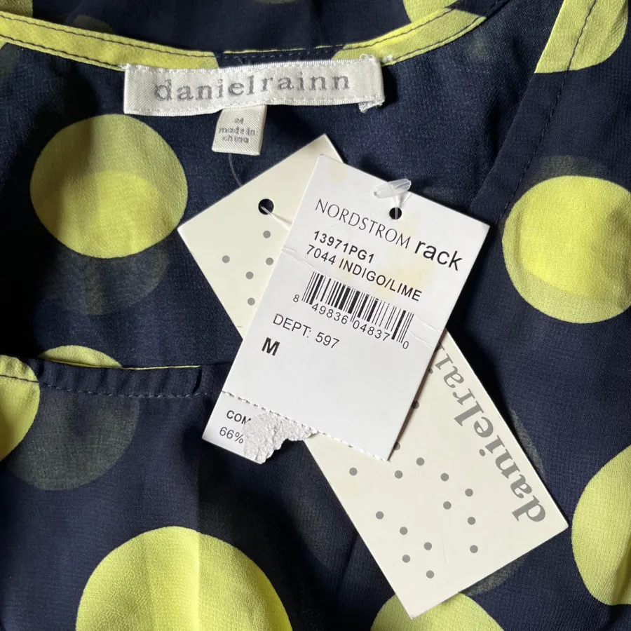 تاپ سورمه‌ای زرد دنیل رین