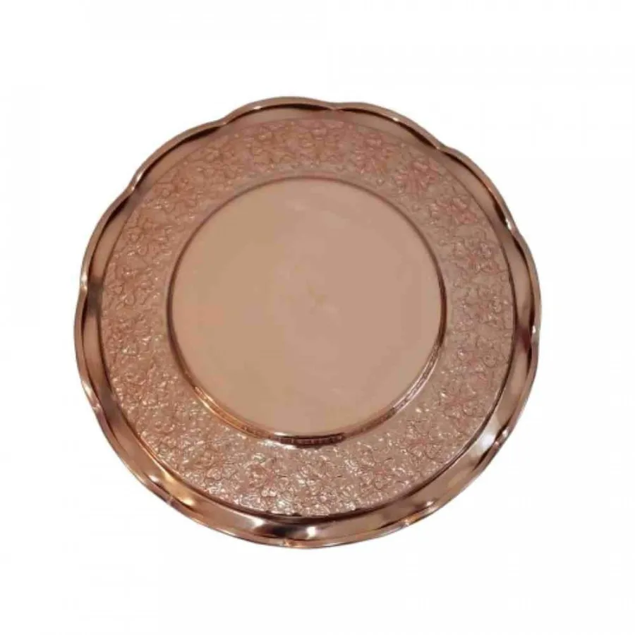 بشقاب مسی قلم زنی زنجان