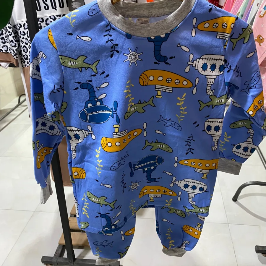 بلوز شلوار گرم پسرانه