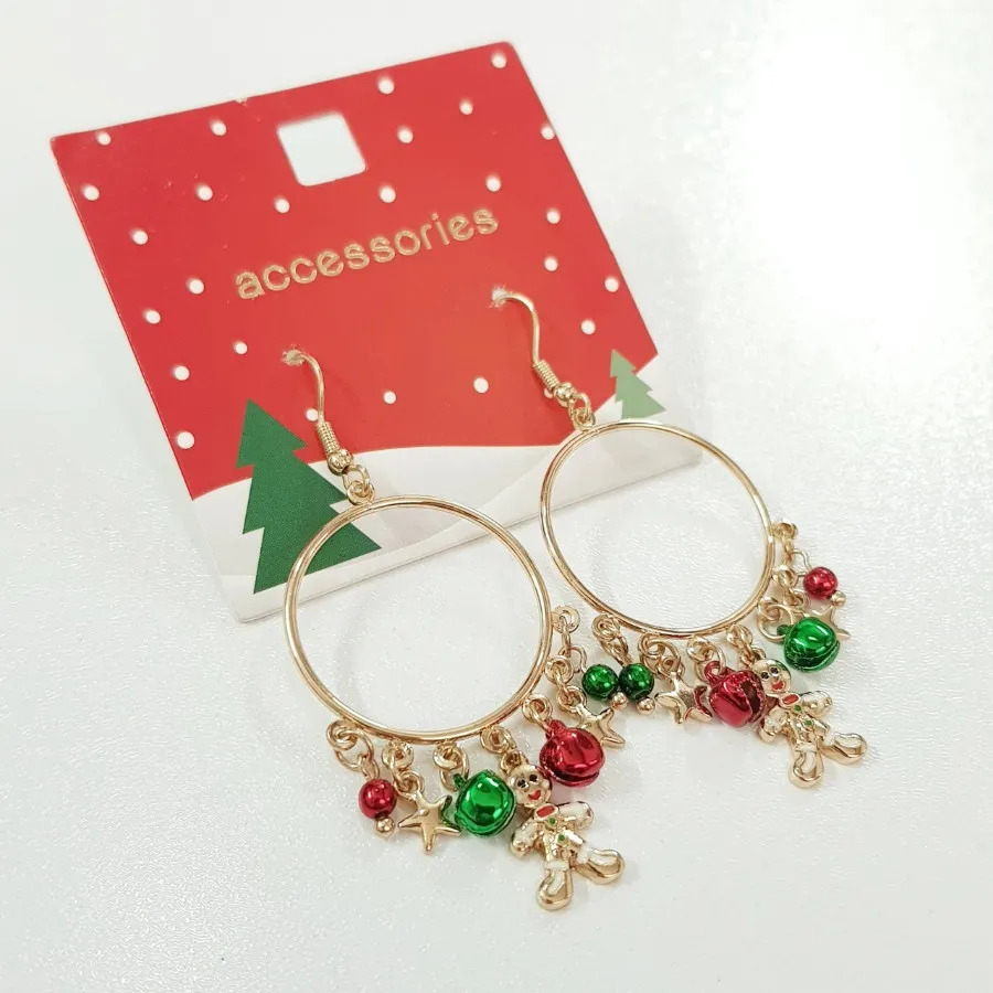 گوشواره طلایی آویزدار