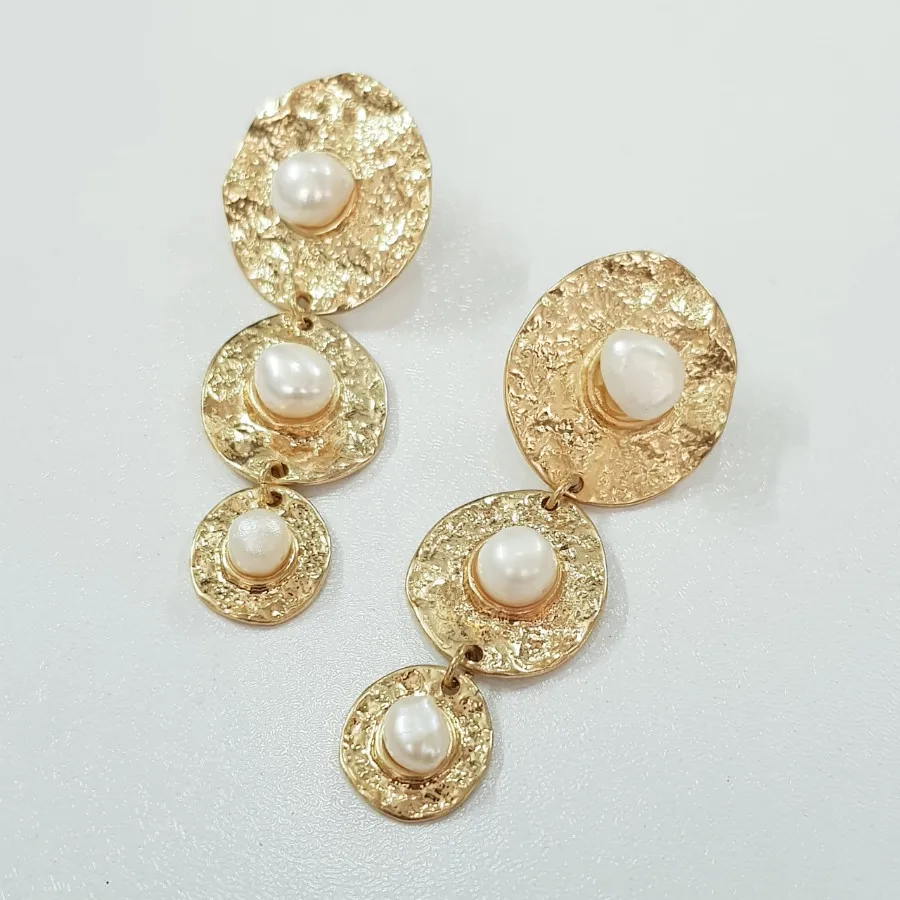 گوشواره استیل مروارید اصل