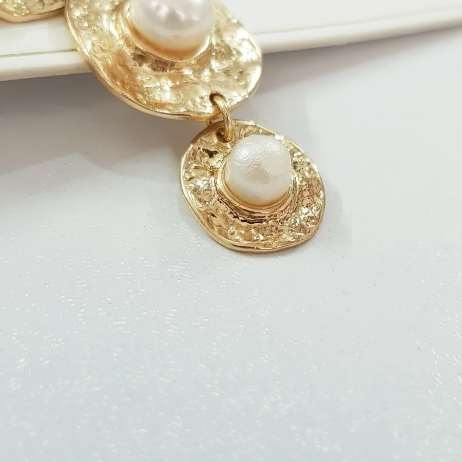 گوشواره استیل مروارید اصل