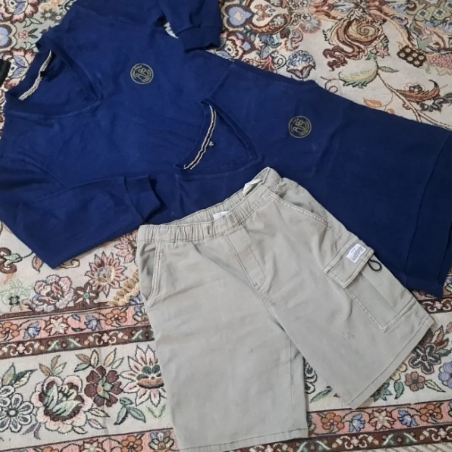 پیراهن جلیقه بلوز شلوارک