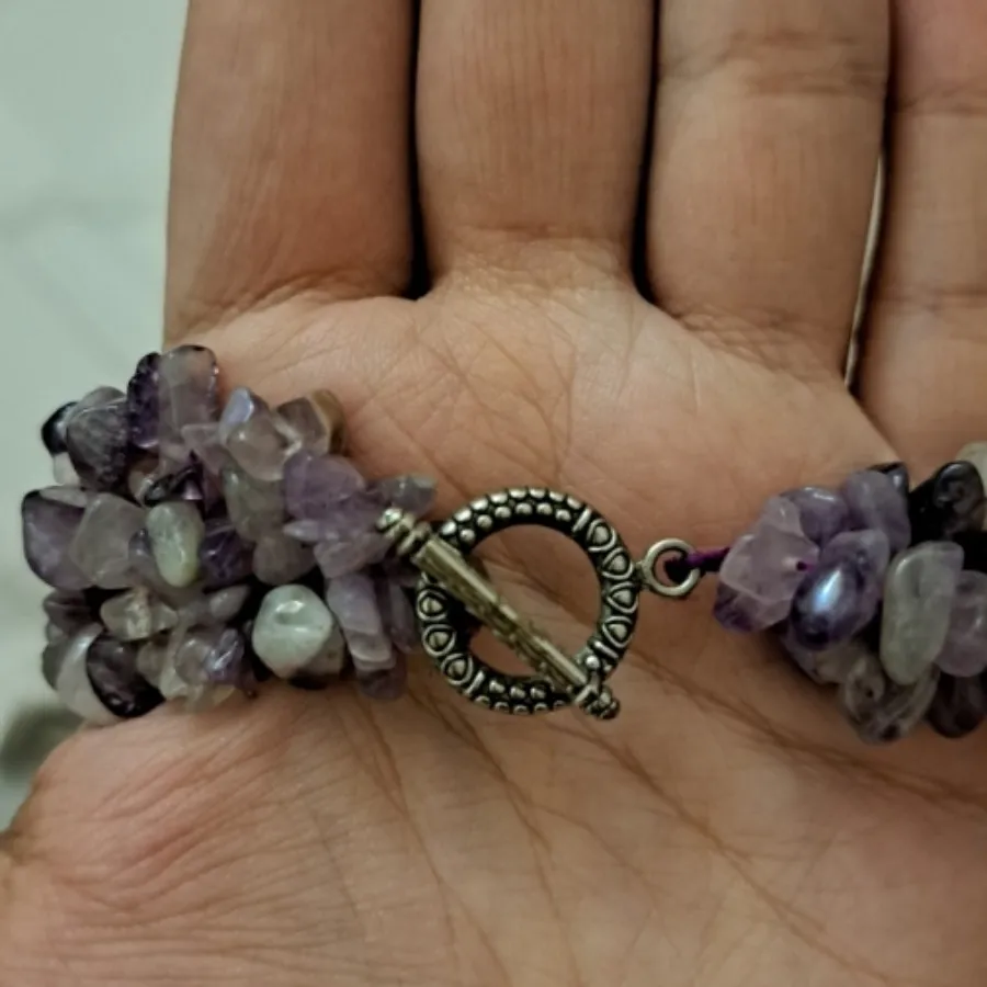 گردنبند آمیتیست اصل