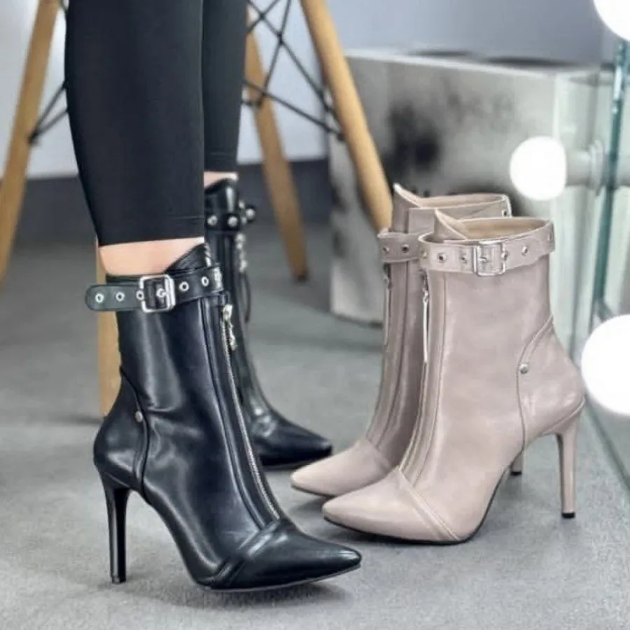 نیمبوت پاشنه 9سانت شیک