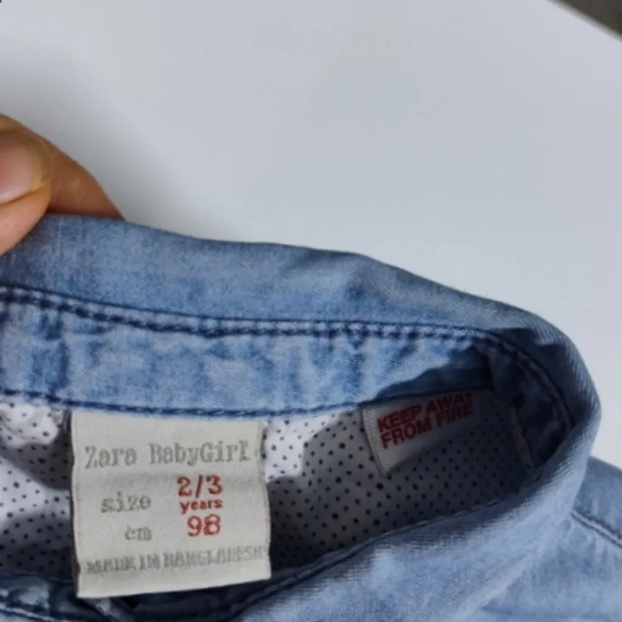 شومیز جین برند زارا