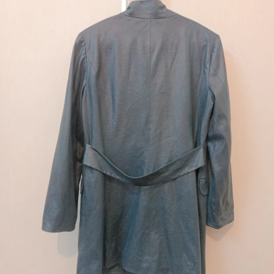 مانتو پاییزه چرم