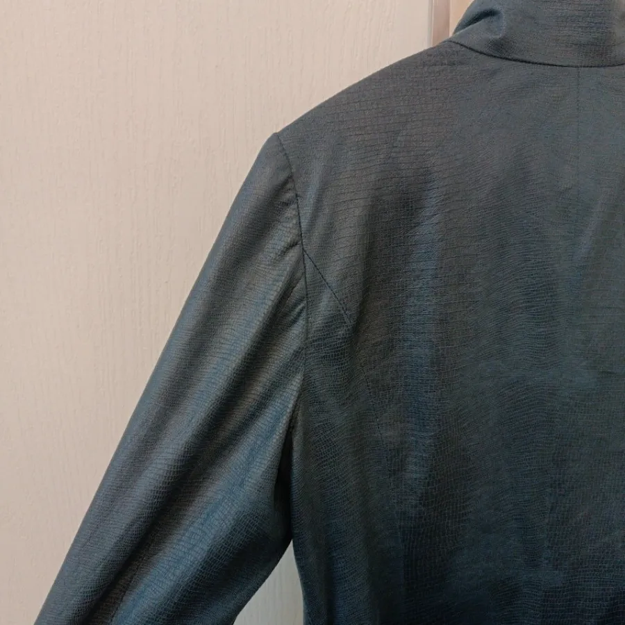 مانتو پاییزه چرم