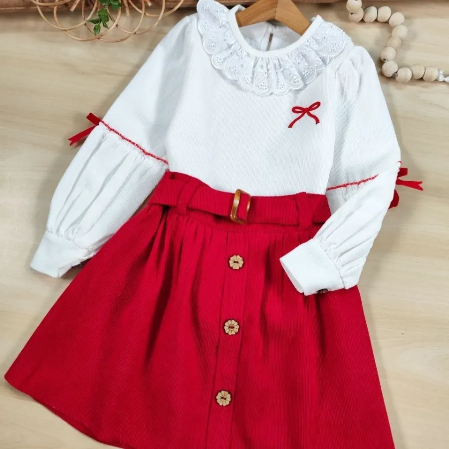 شومیز و دامن یلدایی ماهلی