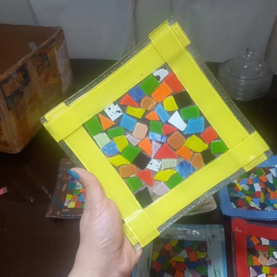 6بشقاب بلور