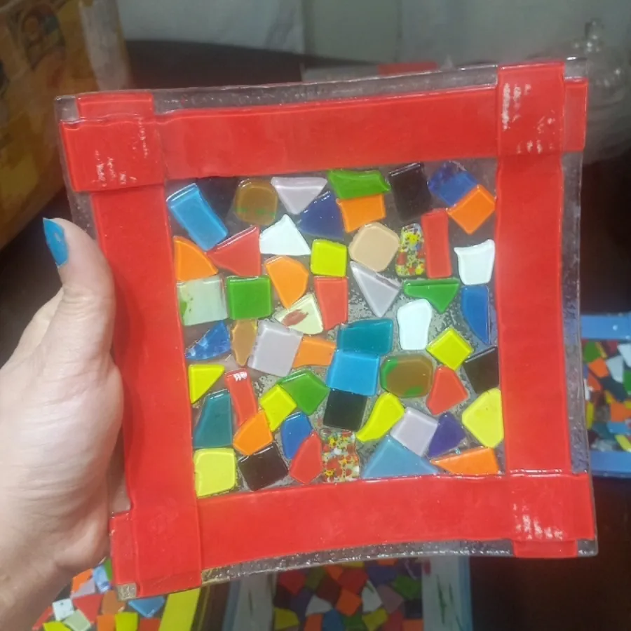 6بشقاب بلور