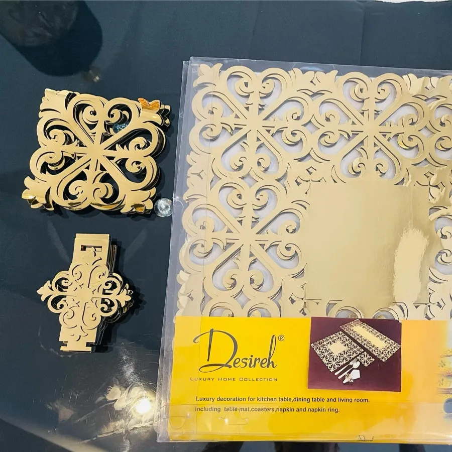 ست رانر و زیر بشقابی