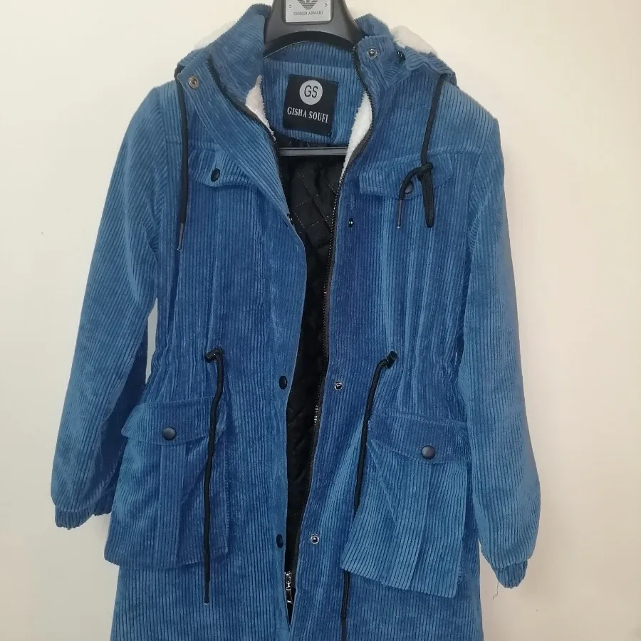 کاپشن مخمل کبریتی