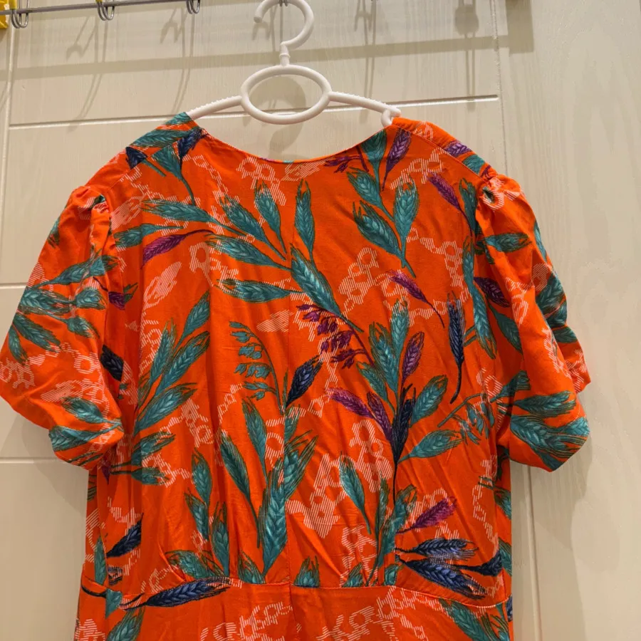 پیراهن ساحلی نخی