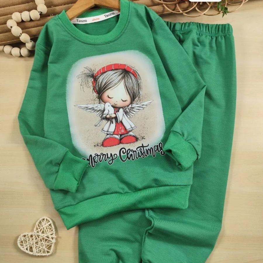 بلوز و شلوار دختر فرشته و