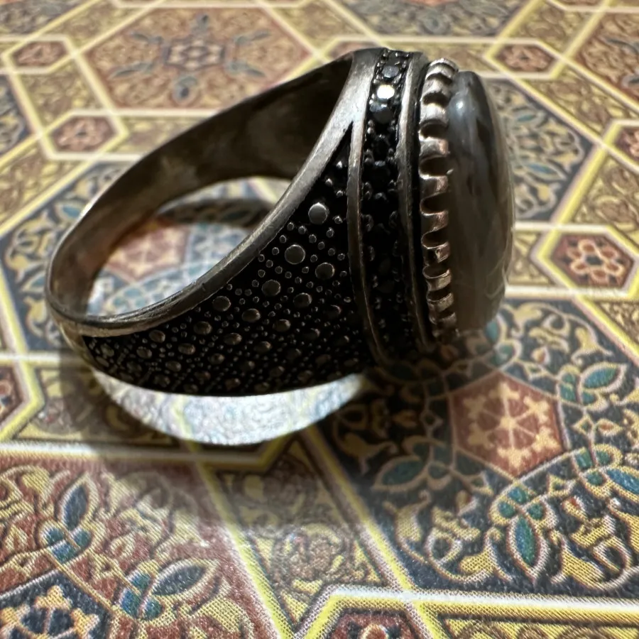 انگشترنقره مردانه ترک