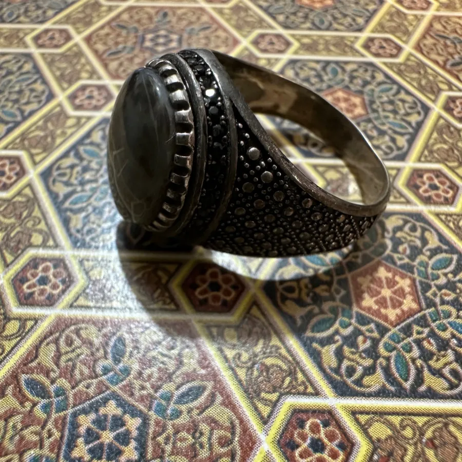 انگشترنقره مردانه ترک