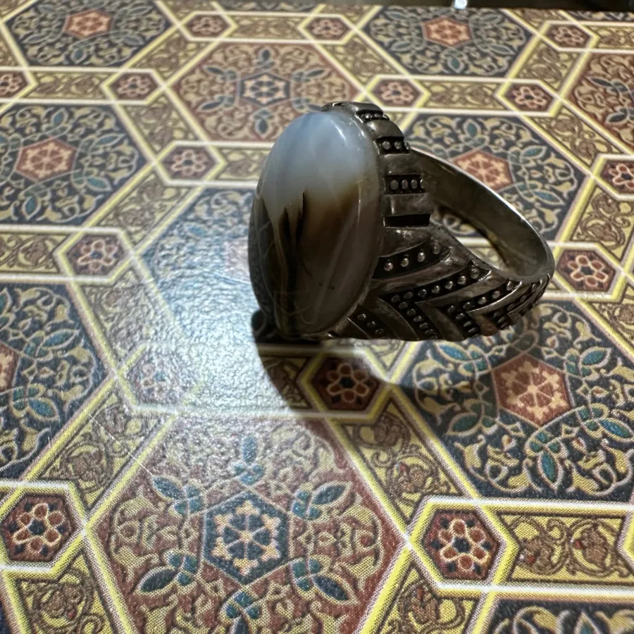 انگشترنقره مردانه ترک