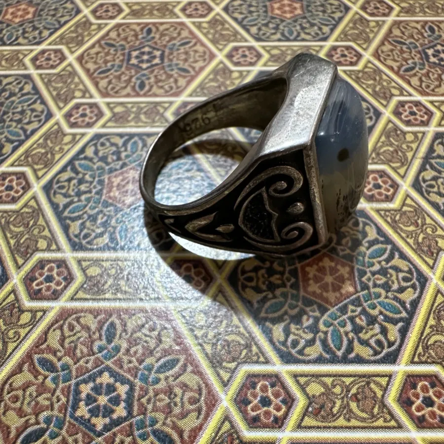 انگشترنقره مردانه ترک