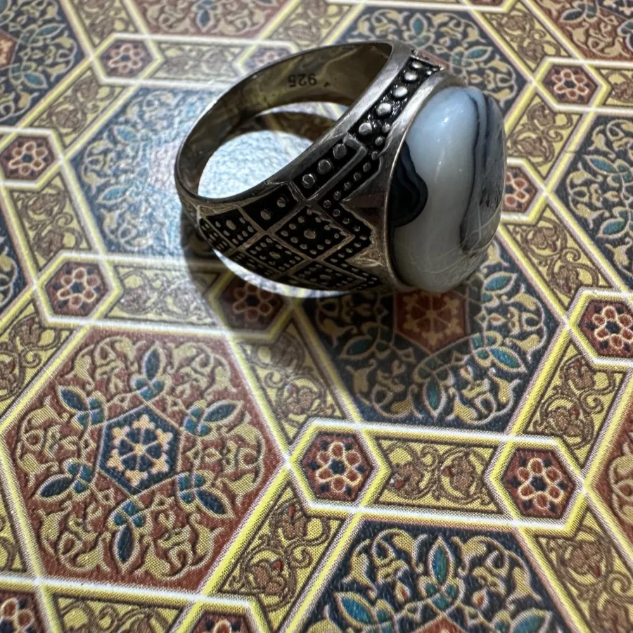 انگشترنقره مردانه ترک