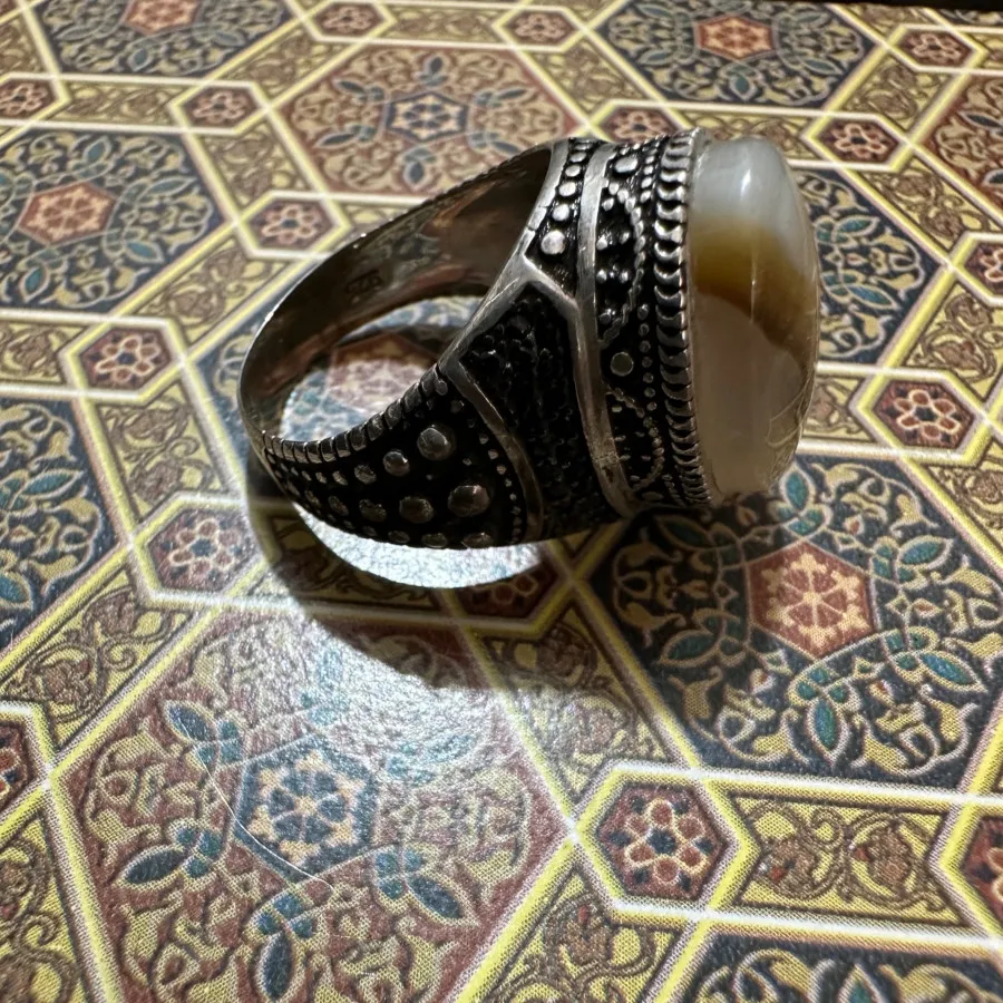 انگشترنقره مردانه ترک