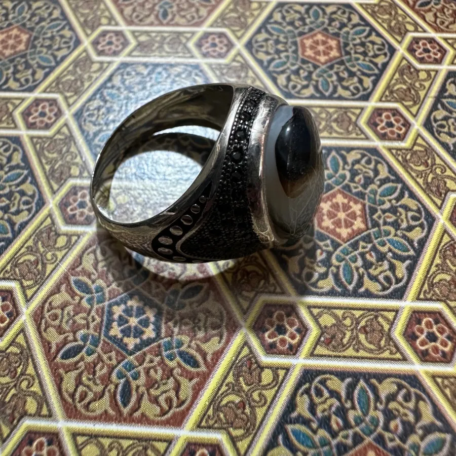 انگشترنقره مردانه ترک