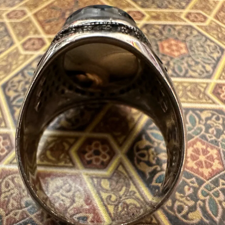 انگشترنقره مردانه ترک