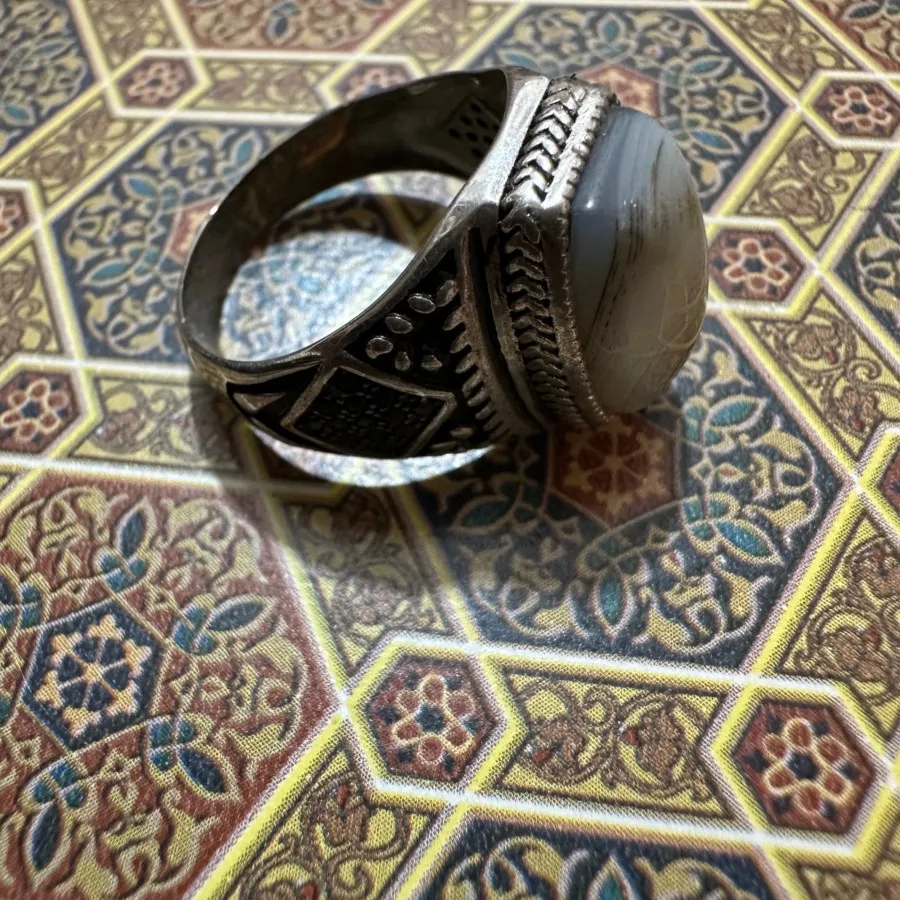 انگشترنقره مردانه ترک