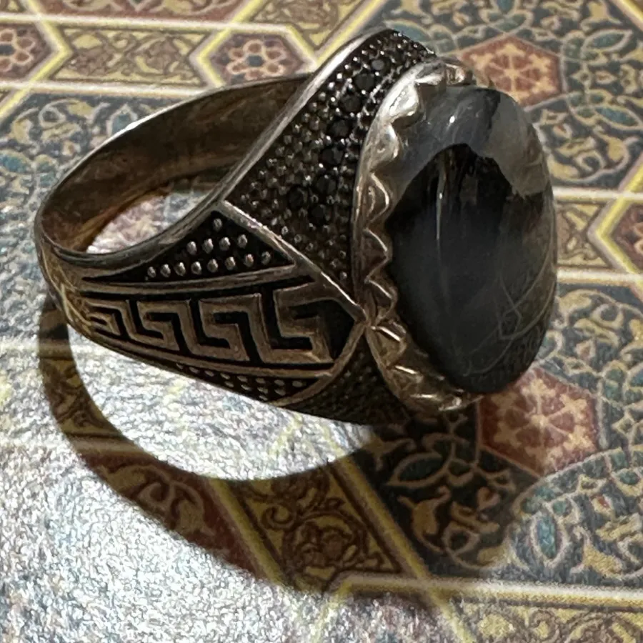 انگشترنقره مردانه ترک