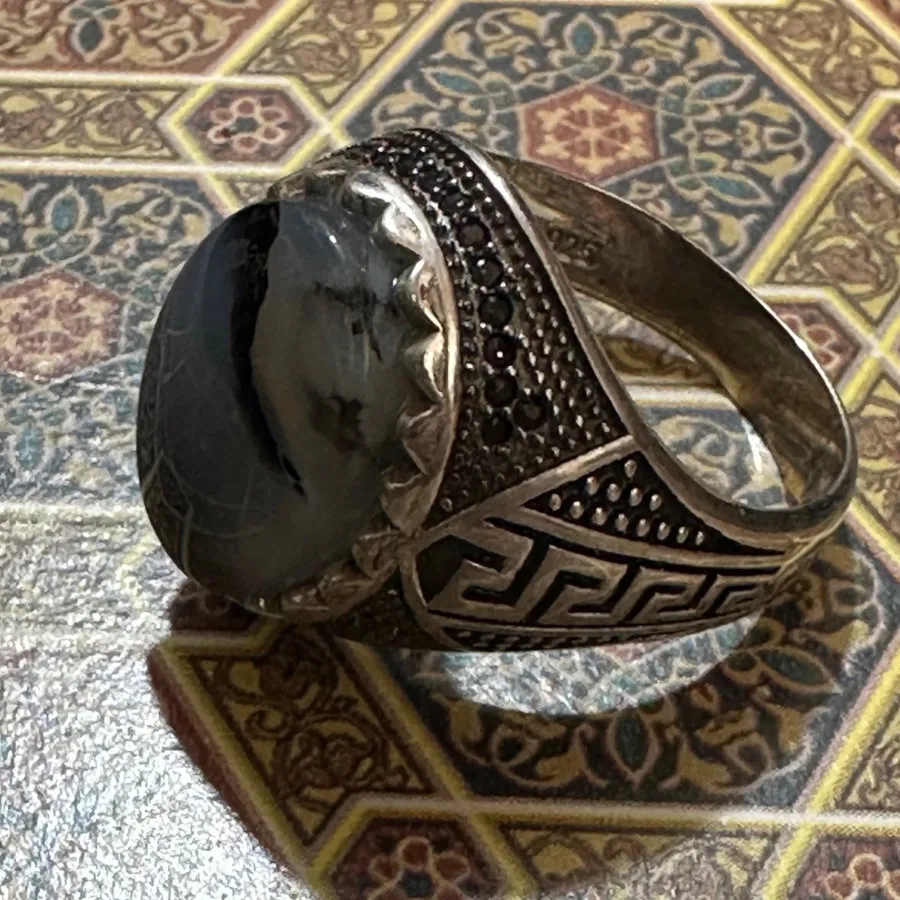 انگشترنقره مردانه ترک